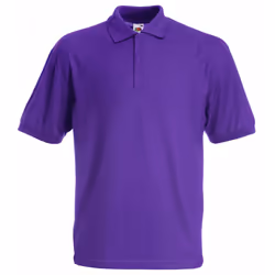 Fruit Of The Loom Childrens/Kids Unisex 65/35 Pique Polo Shirt - 12-13, Purple