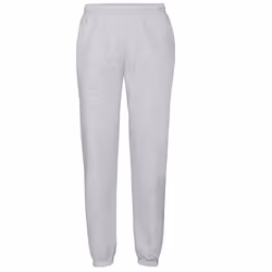 Fruit Of The Loom Mens Elasticated Cuff Jog Pants / Jogging Bottoms - XL, Heather Grey