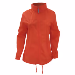 B&C Womens/Ladies Sirocco Lightweight Windproof, Showerproof & Water Repellent Jacket - XL, Red