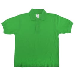 B&C Kids/Childrens Unisex Safran Polo Shirt - 7-8, Real Green