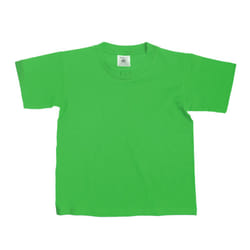B&C Kids/Childrens Exact 150 Short Sleeved T-Shirt - 3-4, Kelly Green