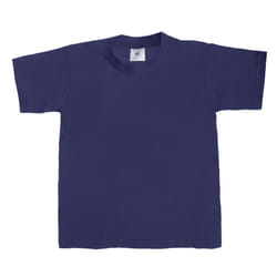 B&C Kids/Childrens Exact 190 Short Sleeved T-Shirt - 3-4, Navy Blue