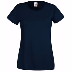 Fruit Of The Loom Ladies/Womens Lady-Fit Valueweight Short Sleeve T-Shirt - 2XL, Deep Navy