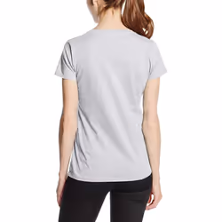 Fruit Of The Loom Ladies/Womens Lady-Fit Valueweight Short Sleeve T-Shirt - 2XL, Heather Grey