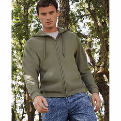 Fruit Of The Loom Mens Hooded Sweatshirt - 2XL, Classic Olive