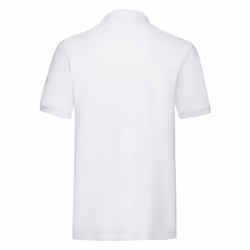 Fruit Of The Loom Ladies Lady-Fit Premium Short Sleeve Polo Shirt - XS, White