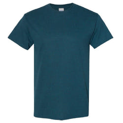 Gildan Mens Heavy Cotton Short Sleeve T-Shirt - M, Midnight