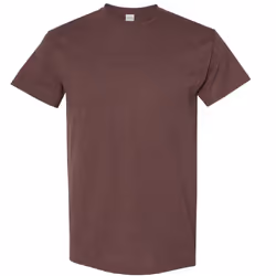 Gildan Mens Heavy Cotton Short Sleeve T-Shirt - S, Russet