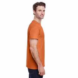 Gildan Mens Heavy Cotton Short Sleeve T-Shirt - S, Sunset