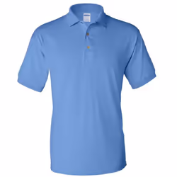 Gildan Adult DryBlend Jersey Short Sleeve Polo Shirt - XL, Carolina Blue