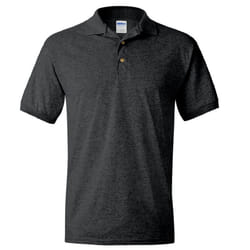 Gildan Adult DryBlend Jersey Short Sleeve Polo Shirt - 2XL, Dark Heather