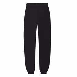 Fruit Of The Loom Childrens/Kids Unisex Jog Pants / Jogging Bottoms - 12-13, Black