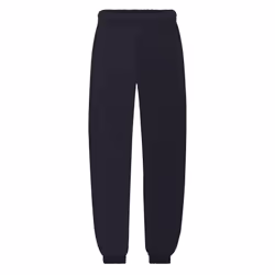 Fruit Of The Loom Childrens/Kids Unisex Jog Pants / Jogging Bottoms - 12-13, Black