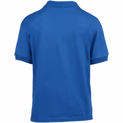 Gildan DryBlend Childrens Unisex Jersey Polo Shirt - S, Royal