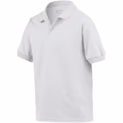 Gildan DryBlend Childrens Unisex Jersey Polo Shirt - XL, White