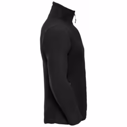 Russell Mens 1/4 Zip Outdoor Fleece Top - 2XL, Black