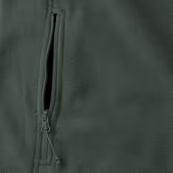 Russell Mens 1/4 Zip Outdoor Fleece Top - XS, Bottle Green