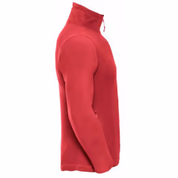 Russell Mens 1/4 Zip Outdoor Fleece Top - L, Classic Red