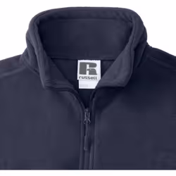 Russell Mens 1/4 Zip Outdoor Fleece Top - L, French Navy