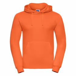 Russell Colour Mens Hooded Sweatshirt / Hoodie - S, Orange
