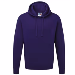 Russell Colour Mens Hooded Sweatshirt / Hoodie - S, Purple