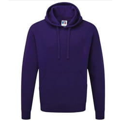 Russell Colour Mens Hooded Sweatshirt / Hoodie - XL, Purple