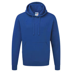 Russell Mens Authentic Hooded Sweatshirt / Hoodie - XS, Bright Royal