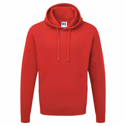 Russell Mens Authentic Hooded Sweatshirt / Hoodie - 3XL, Classic Red