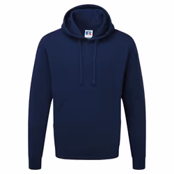 Russell Mens Authentic Hooded Sweatshirt / Hoodie - XS, French Navy