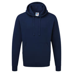Russell Mens Authentic Hooded Sweatshirt / Hoodie - M, French Navy