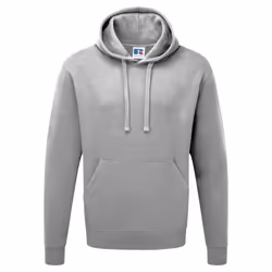 Russell Mens Authentic Hooded Sweatshirt / Hoodie - XS, Light Oxford