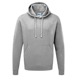 Russell Mens Authentic Hooded Sweatshirt / Hoodie - 2XL, Light Oxford
