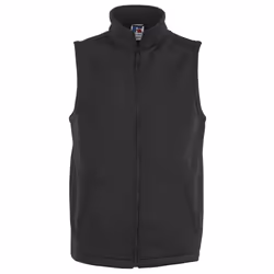 Russell Mens Smart Softshell Gilet Jacket - XS, Black