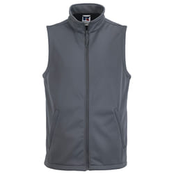 Russell Mens Smart Softshell Gilet Jacket - S, Convoy Grey