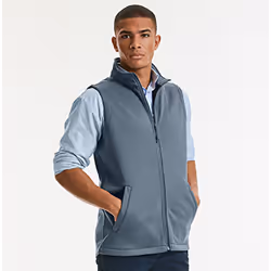 Russell Mens Smart Softshell Gilet Jacket - M, Convoy Grey