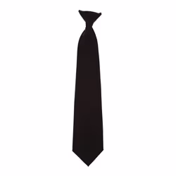 Yoko Clip-On Tie - One Size, Black