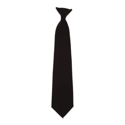Yoko Clip-On Tie - One Size, Black