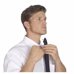 Yoko Clip-On Tie - One Size, Black