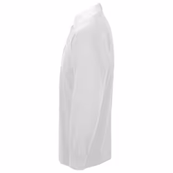 Front Row Long Sleeve Classic Rugby Polo Shirt - S, White/White