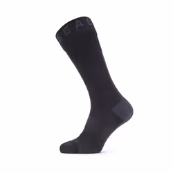 Seal Skinz Waterproof All Weather Mid Length Sock with HydrostopBlack/GreyUnisex