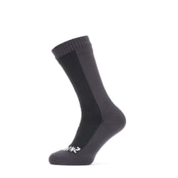 Waterproof Socks Cold Weather Black/Navy Mid Length Unisex Sock Sealskinz