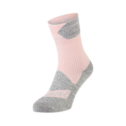 Sealskinz - Ladies Waterproof All Weather Ankle Length Socks - S, Pink/Grey Marl