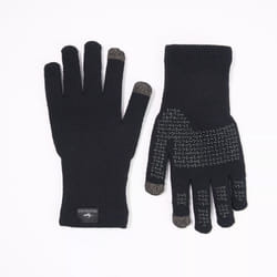 Sealskinz - Mens Waterproof All Weather Ultra Grip Knitted Gloves - M, Black