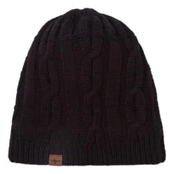 Sealskinz Blakeney Waterproof Cable Knit Beanie - Black