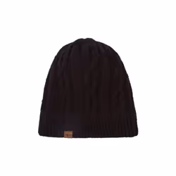 Sealskinz Blakeney Waterproof Cold Weather Cable Knit Beanie Black Unisex HAT