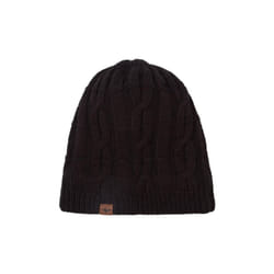 Sealskinz Blakeney Waterproof Cold Weather Cable Knit Beanie Black Unisex HAT
