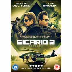 Elevation Sales Sicario 2 - Soldado, Movie, DVD, English, Spanish, Adventure, Thriller, 2D, 122 min