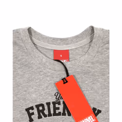 Marvel Short Sleeved T-Shirt (Mens Grey)