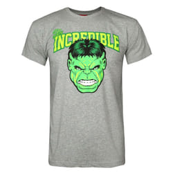 Marvel Short Sleeved T-Shirt (Mens Grey) - Small