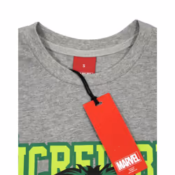 Marvel Short Sleeved T-Shirt (Mens Grey) - Small
